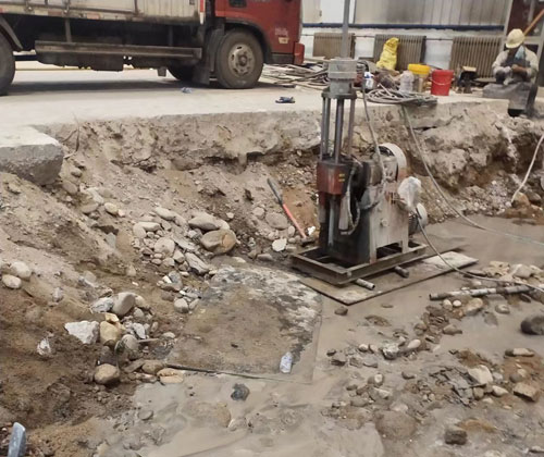 沙湾公路下沉压浆